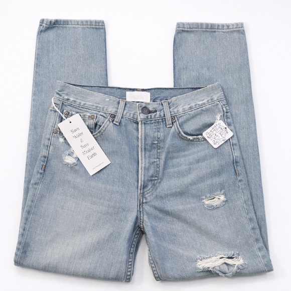 Boyish By Her Denim - NWT Free People x Boyish The Billy Women’s Size 26 High Rise Skinny Jeans Denim